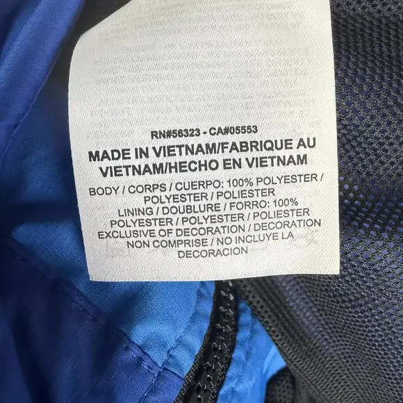 Mens Nike Sportswear Windrunner Full Zip Jacket 917809-435 Blue Brand Sz L - Picture 6 of 8